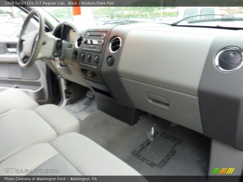 Black / Medium/Dark Flint 2008 Ford F150 XLT Regular Cab
