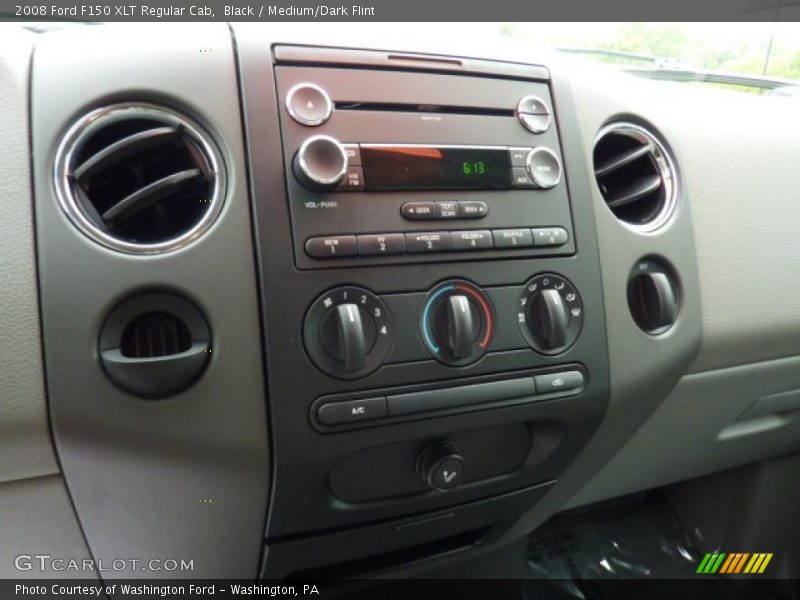 Black / Medium/Dark Flint 2008 Ford F150 XLT Regular Cab