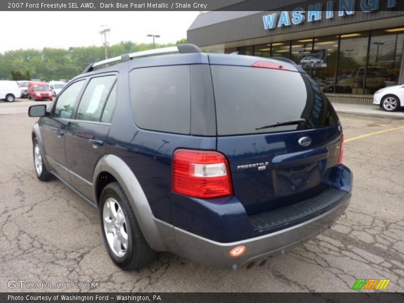 Dark Blue Pearl Metallic / Shale Grey 2007 Ford Freestyle SEL AWD