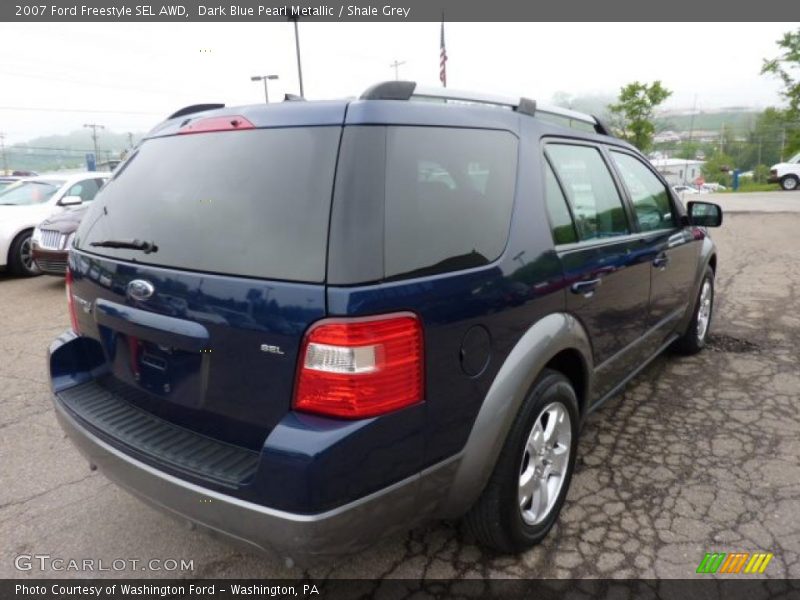 Dark Blue Pearl Metallic / Shale Grey 2007 Ford Freestyle SEL AWD