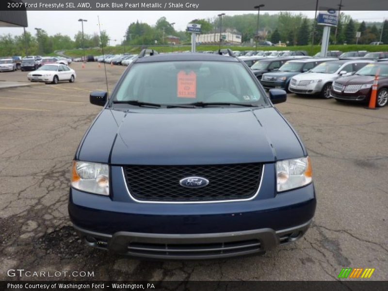 Dark Blue Pearl Metallic / Shale Grey 2007 Ford Freestyle SEL AWD