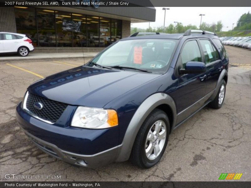 Dark Blue Pearl Metallic / Shale Grey 2007 Ford Freestyle SEL AWD