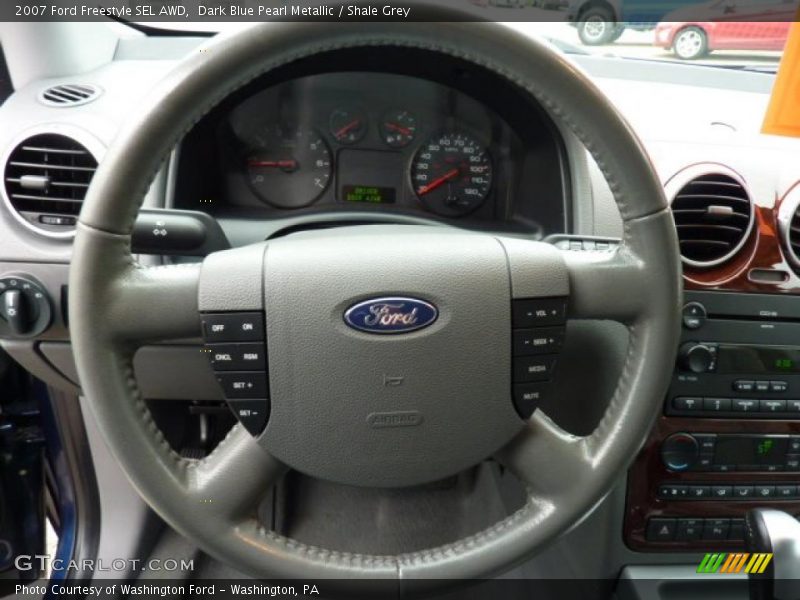 Dark Blue Pearl Metallic / Shale Grey 2007 Ford Freestyle SEL AWD