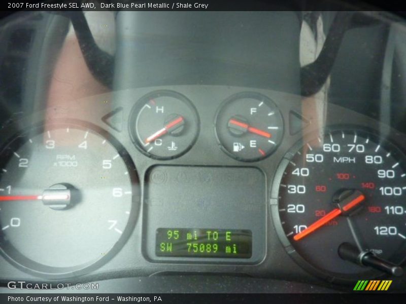 Dark Blue Pearl Metallic / Shale Grey 2007 Ford Freestyle SEL AWD