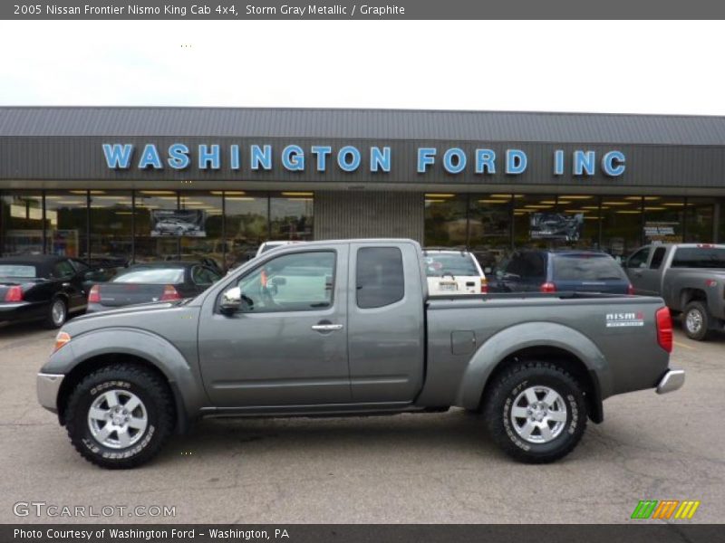 Storm Gray Metallic / Graphite 2005 Nissan Frontier Nismo King Cab 4x4