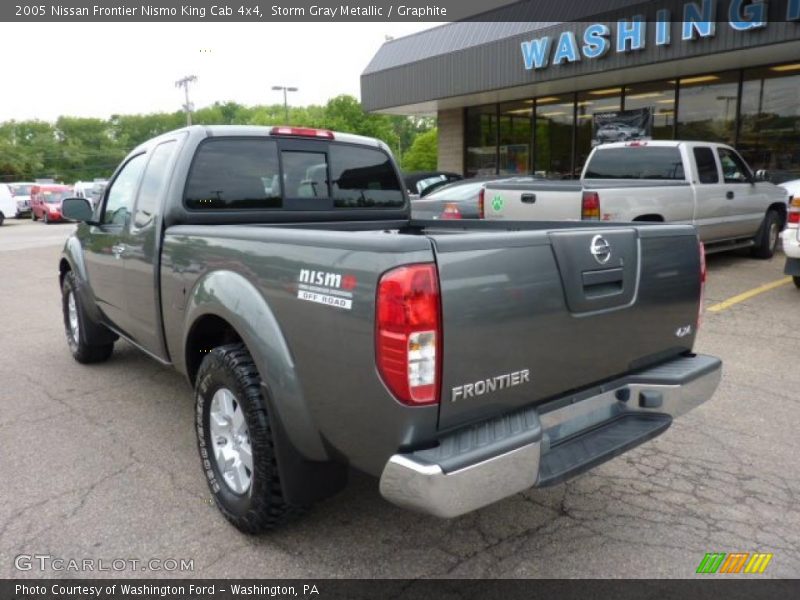 Storm Gray Metallic / Graphite 2005 Nissan Frontier Nismo King Cab 4x4