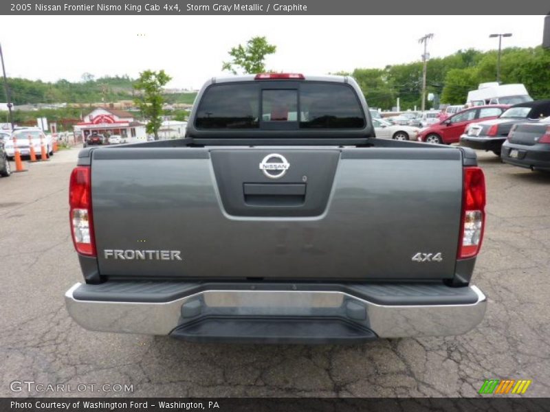 Storm Gray Metallic / Graphite 2005 Nissan Frontier Nismo King Cab 4x4