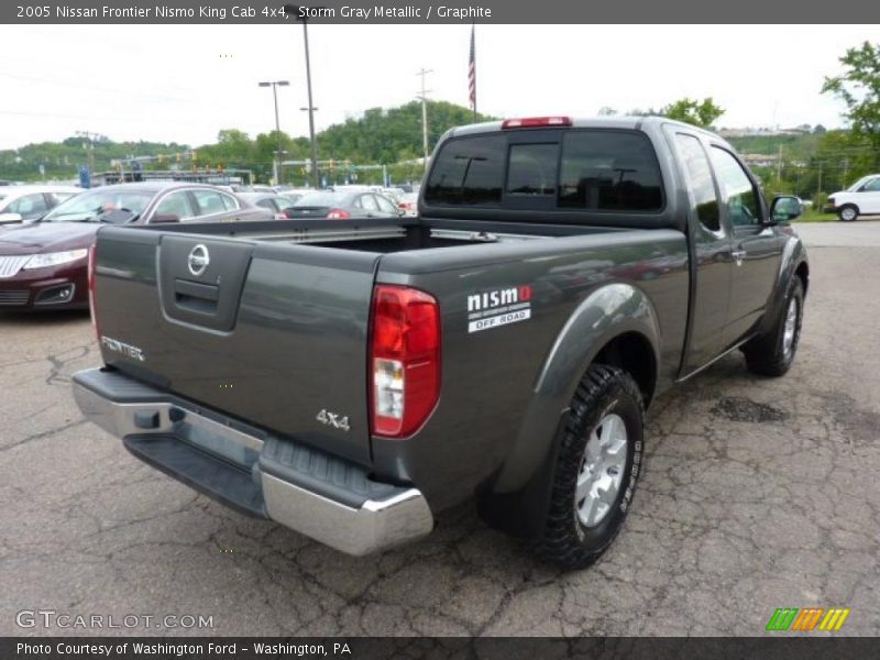 Storm Gray Metallic / Graphite 2005 Nissan Frontier Nismo King Cab 4x4