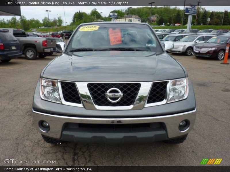 Storm Gray Metallic / Graphite 2005 Nissan Frontier Nismo King Cab 4x4