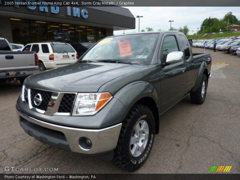 Storm Gray Metallic / Graphite 2005 Nissan Frontier Nismo King Cab 4x4