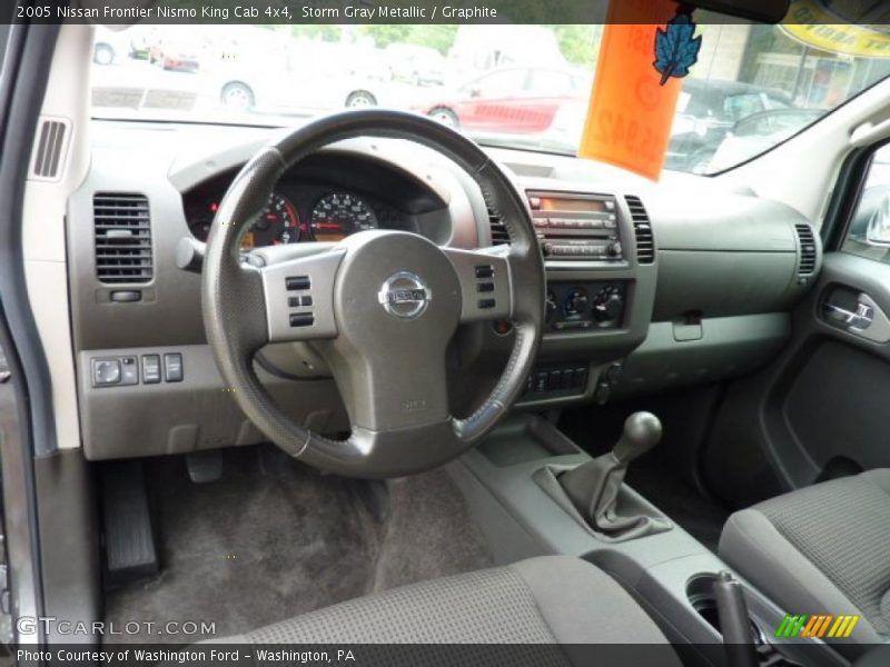 Storm Gray Metallic / Graphite 2005 Nissan Frontier Nismo King Cab 4x4