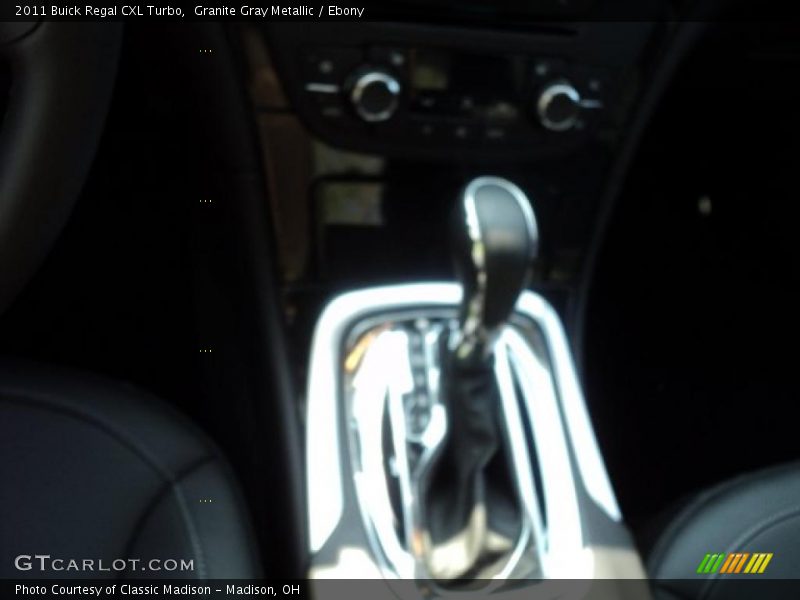 Granite Gray Metallic / Ebony 2011 Buick Regal CXL Turbo