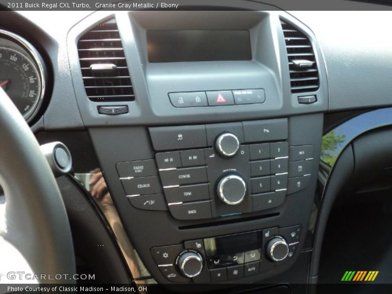 Granite Gray Metallic / Ebony 2011 Buick Regal CXL Turbo