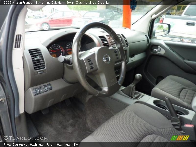 Storm Gray Metallic / Graphite 2005 Nissan Frontier Nismo King Cab 4x4