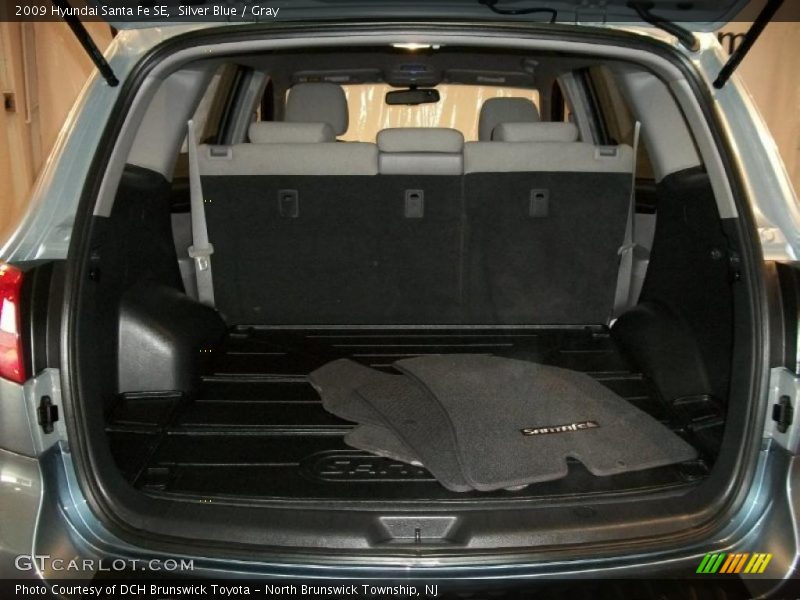 Silver Blue / Gray 2009 Hyundai Santa Fe SE