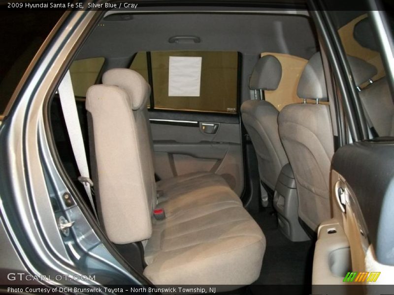 Silver Blue / Gray 2009 Hyundai Santa Fe SE