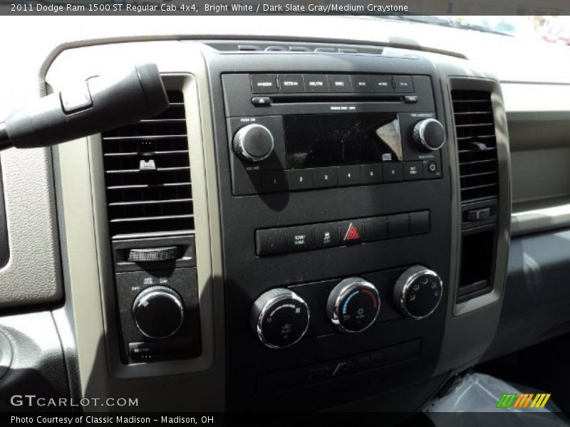 Bright White / Dark Slate Gray/Medium Graystone 2011 Dodge Ram 1500 ST Regular Cab 4x4