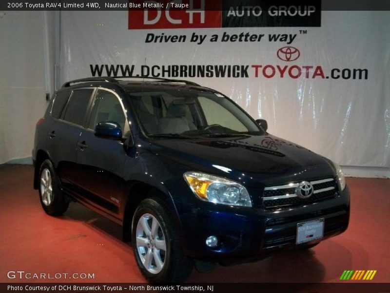 Nautical Blue Metallic / Taupe 2006 Toyota RAV4 Limited 4WD