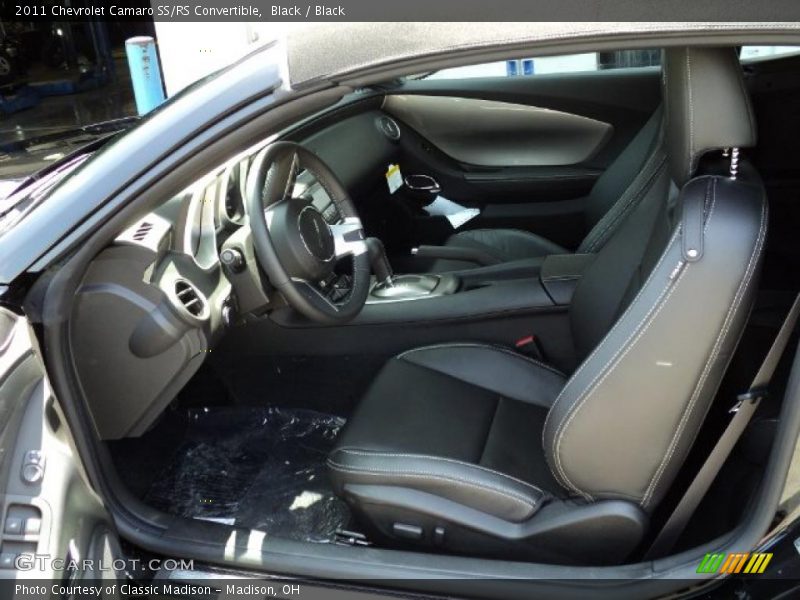 Black / Black 2011 Chevrolet Camaro SS/RS Convertible