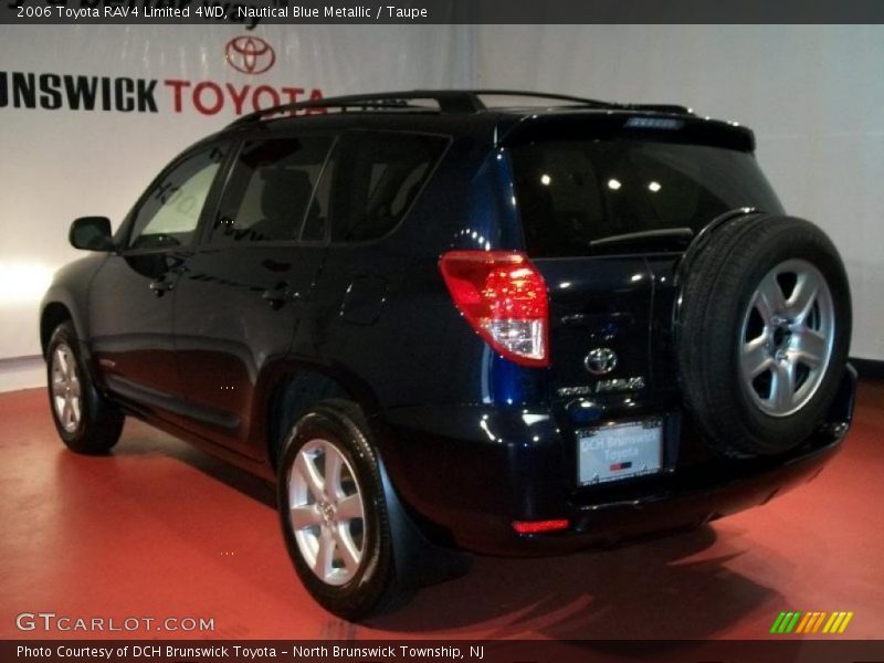 Nautical Blue Metallic / Taupe 2006 Toyota RAV4 Limited 4WD