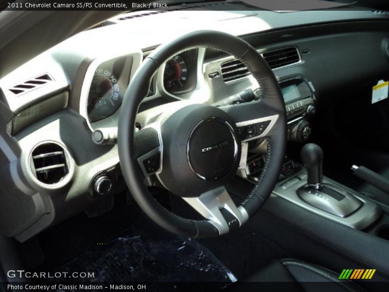 Black / Black 2011 Chevrolet Camaro SS/RS Convertible