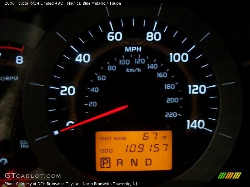 Nautical Blue Metallic / Taupe 2006 Toyota RAV4 Limited 4WD