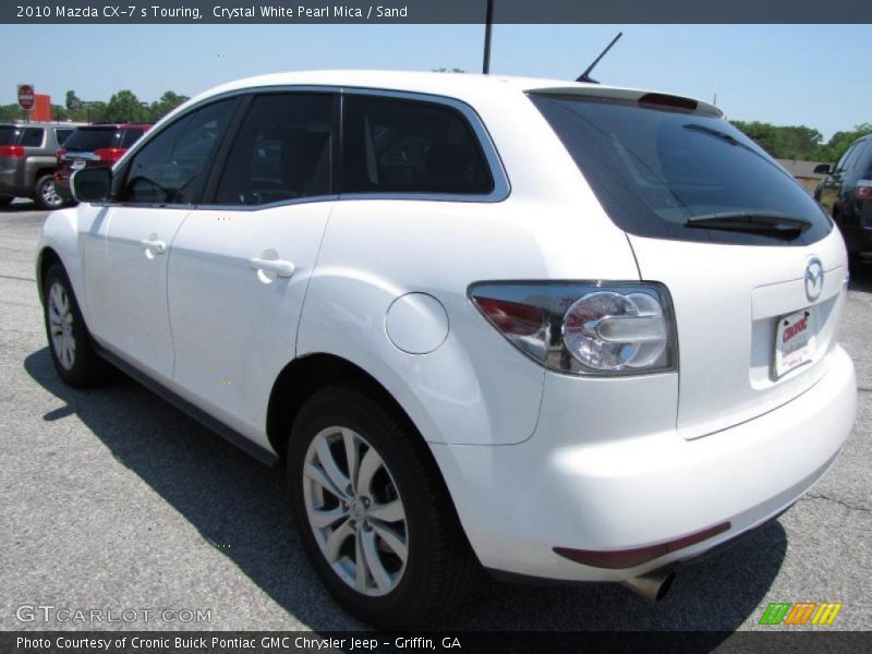 Crystal White Pearl Mica / Sand 2010 Mazda CX-7 s Touring