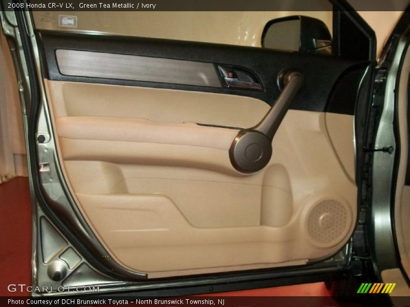 Green Tea Metallic / Ivory 2008 Honda CR-V LX