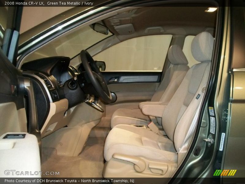 Green Tea Metallic / Ivory 2008 Honda CR-V LX