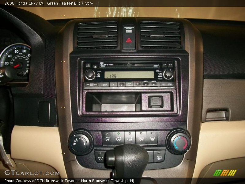 Green Tea Metallic / Ivory 2008 Honda CR-V LX