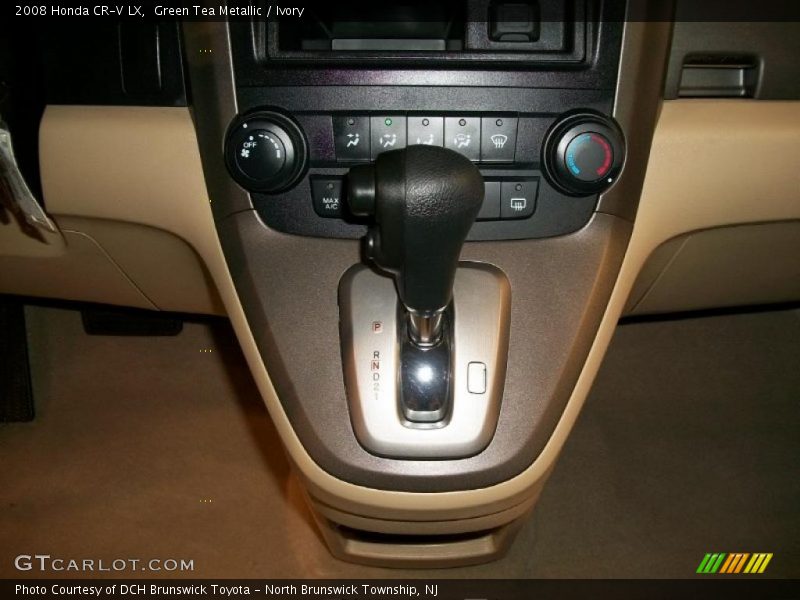 Green Tea Metallic / Ivory 2008 Honda CR-V LX