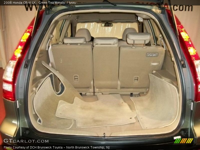Green Tea Metallic / Ivory 2008 Honda CR-V LX