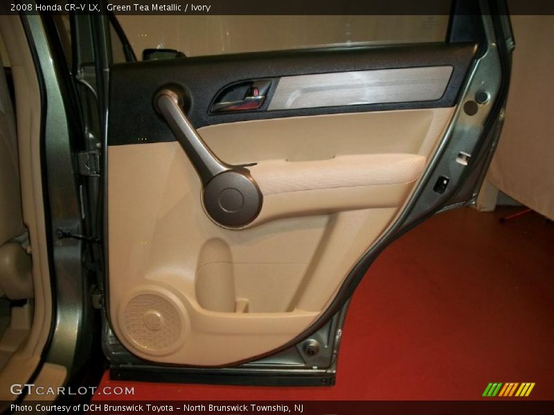 Green Tea Metallic / Ivory 2008 Honda CR-V LX