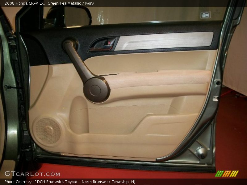 Green Tea Metallic / Ivory 2008 Honda CR-V LX