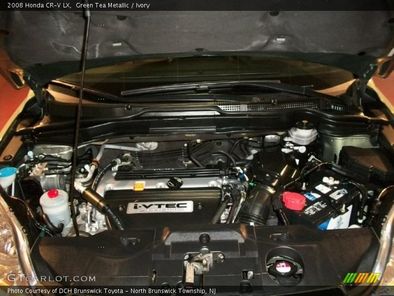 Green Tea Metallic / Ivory 2008 Honda CR-V LX