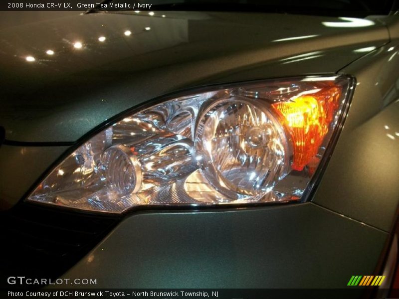 Green Tea Metallic / Ivory 2008 Honda CR-V LX