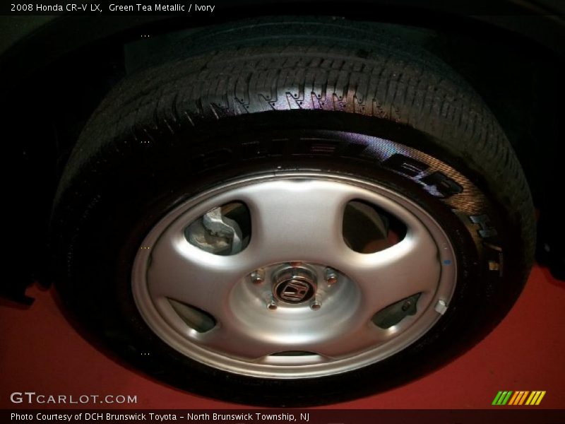 Green Tea Metallic / Ivory 2008 Honda CR-V LX