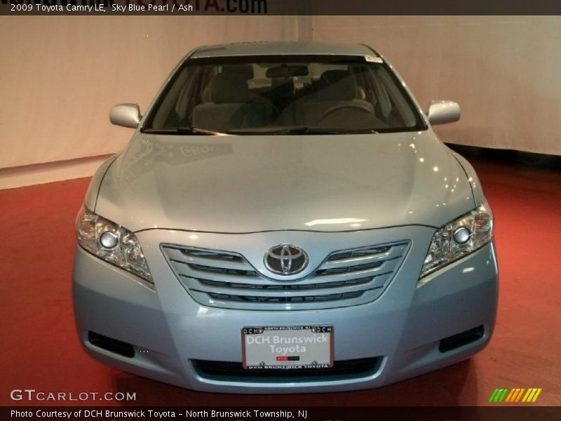Sky Blue Pearl / Ash 2009 Toyota Camry LE