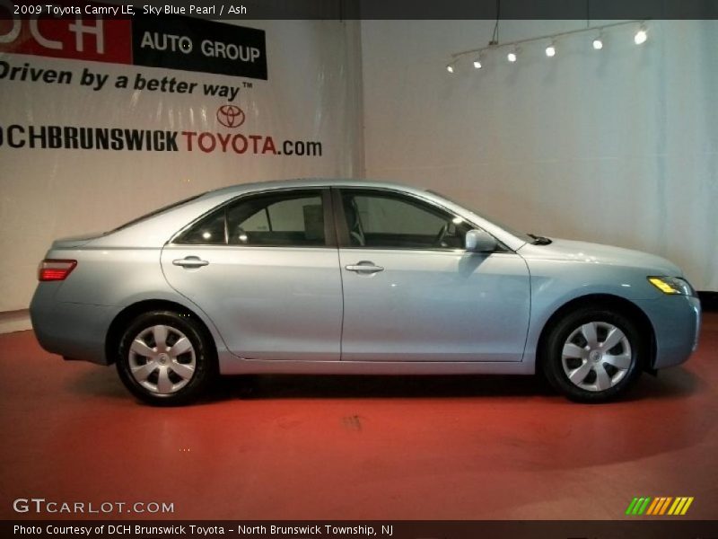 Sky Blue Pearl / Ash 2009 Toyota Camry LE