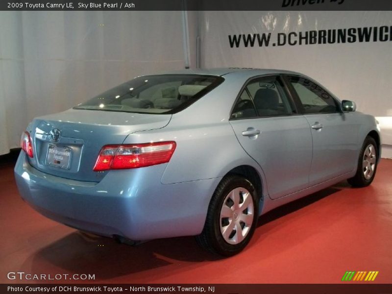 Sky Blue Pearl / Ash 2009 Toyota Camry LE