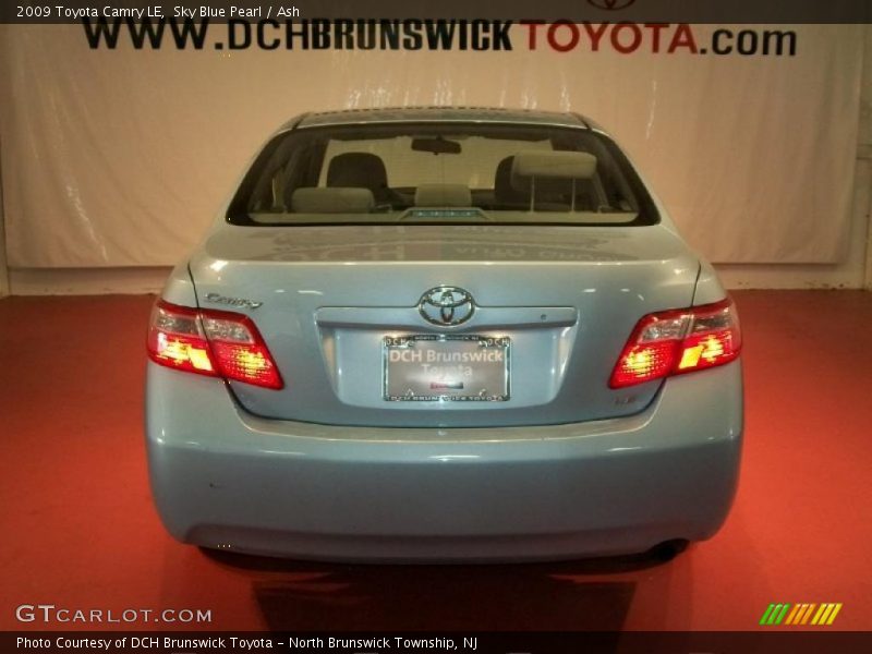 Sky Blue Pearl / Ash 2009 Toyota Camry LE