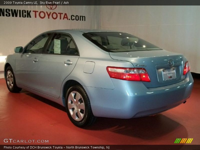 Sky Blue Pearl / Ash 2009 Toyota Camry LE