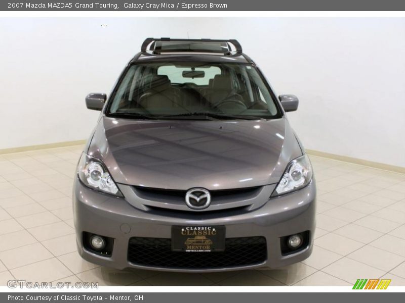 Galaxy Gray Mica / Espresso Brown 2007 Mazda MAZDA5 Grand Touring