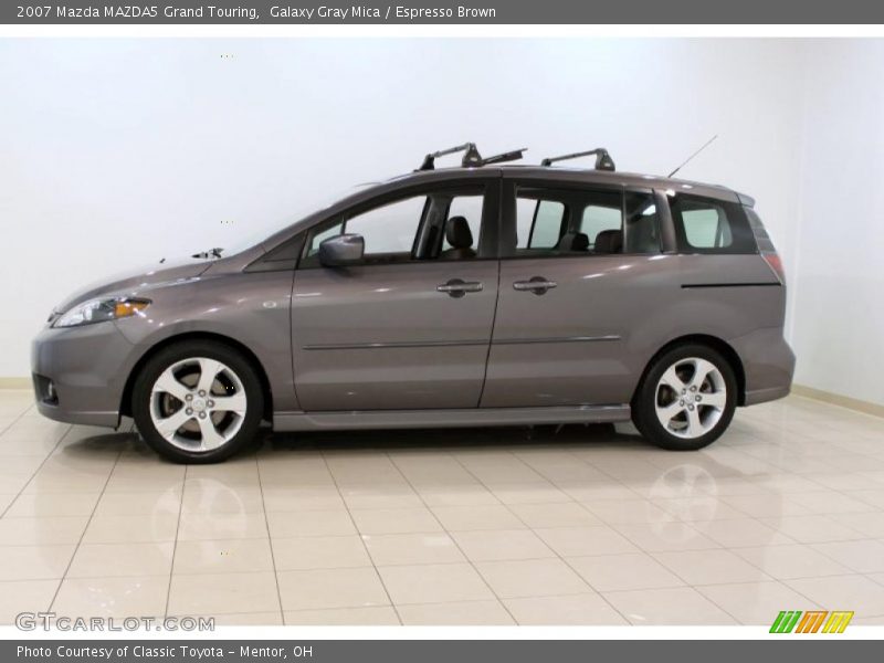 Galaxy Gray Mica / Espresso Brown 2007 Mazda MAZDA5 Grand Touring