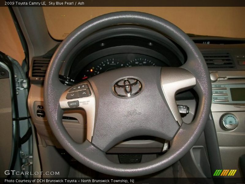 Sky Blue Pearl / Ash 2009 Toyota Camry LE