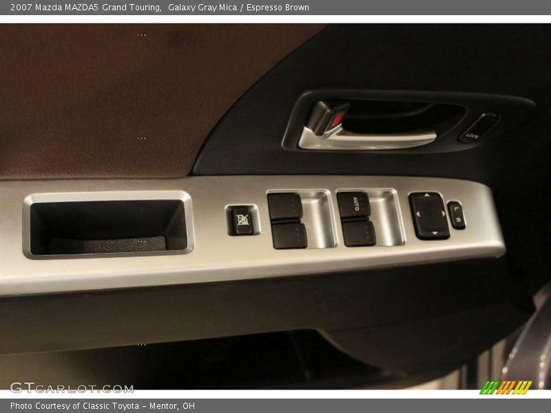 Galaxy Gray Mica / Espresso Brown 2007 Mazda MAZDA5 Grand Touring