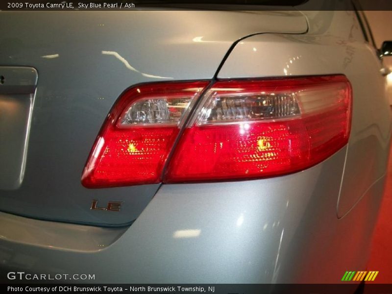 Sky Blue Pearl / Ash 2009 Toyota Camry LE