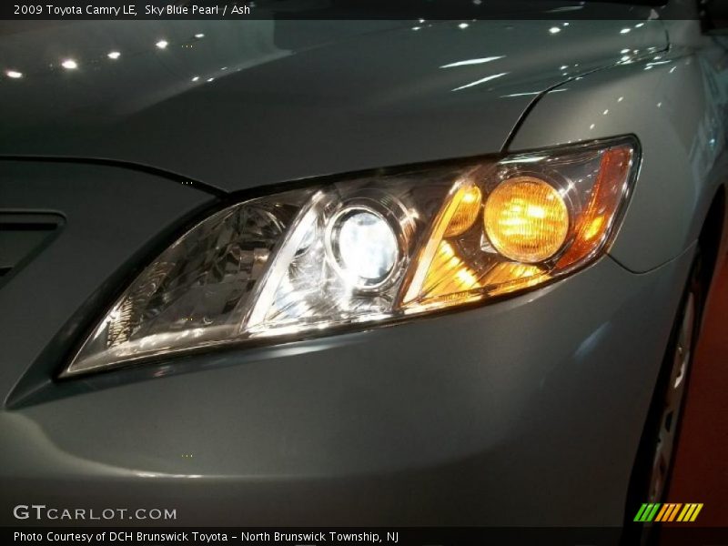 Sky Blue Pearl / Ash 2009 Toyota Camry LE