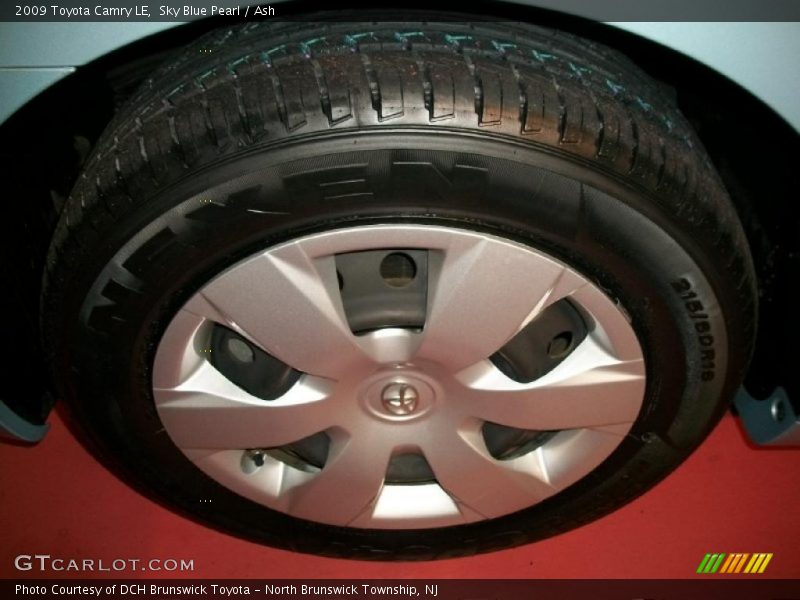 Sky Blue Pearl / Ash 2009 Toyota Camry LE