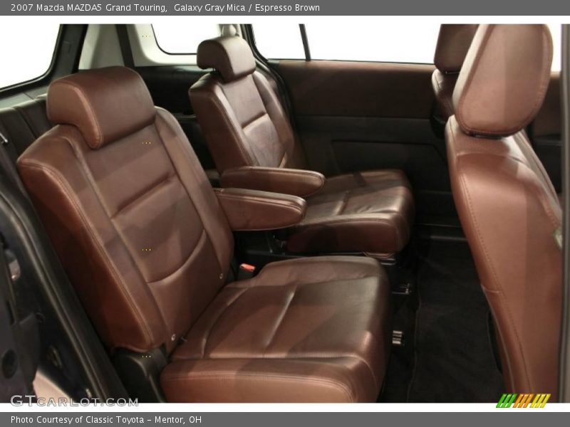  2007 MAZDA5 Grand Touring Espresso Brown Interior